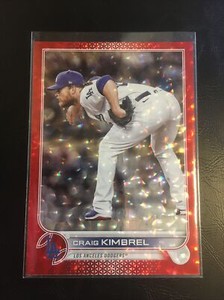 2022 Topps Update Series #US102 Craig Kimbrel Red Foilboard Parallel - 091/199