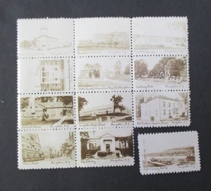 Vintage KINGSTON, NY PHOTO STAMPS - Picture 1 of 1