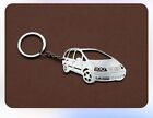 Keychain Volkswagen Sharan 2003 Key ring high quality stainless steel 1,5mm