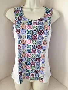 Camiseta sin mangas Kerrits para mujer pequeña malla transpirable atlética ecuestre ligera camisa - Imagen 1 de 11