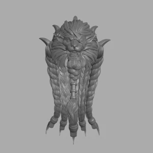 League of Legends Rengar custom head for action figures - Picture 1 of 2