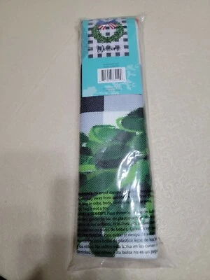 Guirnalda de estrellas y rayas negras blancas azules con bandera a cuadros (27) Foto 1 de 4