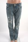 BlankNYC Womens Jeans Sz 28 Blue Straight Ripped Distressed Kind of a Big Deal