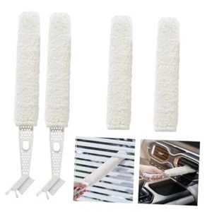 Microfiber Dusters Fan Cleaner,AC Vent Car Cleaner,Mini Detail Duster Sticks - Picture 1 of 7
