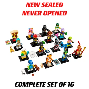 LEGO Collectible Minifigures:71025 Series 19 Complete set of 16 Knight *Sealed* - Zdjęcie 1 z 1