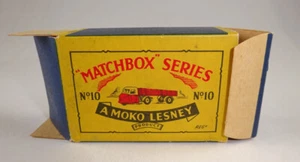 Matchbox Ruedas Regulares 10B Mecánico Caballo Vacío Original Caja "B" - Imagen 1 de 3