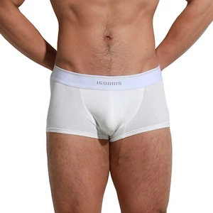 DESMIIT Para Hombre Simple Bolsa en U Calzoncillos Modal Boxer-Breve Elasticidad Ropa Interior - Imagen 1 de 15