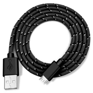Câble micro USB câble chargeur de synchronisation de données pour téléphone Samsung Huawei Xiaomi Android - Photo 1 sur 11