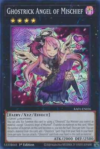 Ghostrick Angel of Mischief - RA01-EN036 - Super Rare 1st Edition - NM/M! - Picture 1 of 1