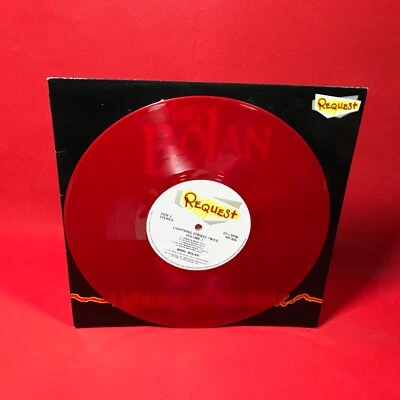 MARC BOLAN Lightning Strikes Twice Volume One 1988 UK 10" RED VINYL LP T-REX - Image 1 of 4