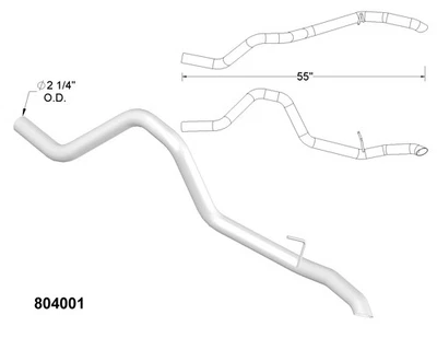 Tubos de escape y escape para Jeep Grand Cherokee 1996-1997 Foto 1 de 2