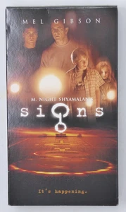 Signs (VHS, 2003) Mel Gibson - Picture 1 of 10