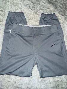 Neu mit Etikett Nike Dri Fit Baseballhose Jugend L grau (volle Länge) - Bild 1 von 6