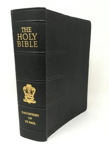 The Holy Bible - Daughters of St. Paul - Second 2nd Edition 1960 Catholic Ilust. - Picture 1 of 12