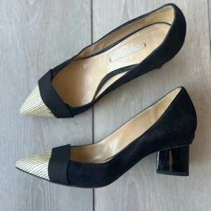 Nicholas Kirkwood Velvet Pointy Low Heel Gr. 36 Leder - Bild 1 von 8