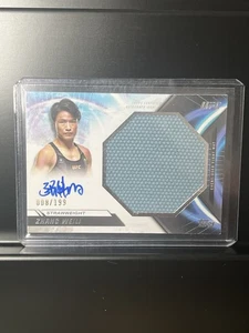 Parche automático Topps Knockout UFC Zhang Weili SP/199 2024 - Imagen 1 de 2