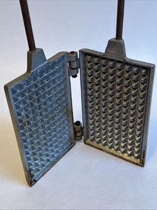 Vintage C. Palmer MFG INC Gallette Pizzelle Waffle Maker Francese - Belga #3 - Foto 1 di 6
