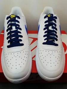 Men Size 11.5 - Nike Court Vision Low "White Blue Void" 2021!!🔥🔥 - Picture 1 of 7