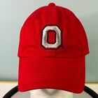 The Ohio State Buckeyes Strapback Hat Red Adjustable Baseball Cap Signatures