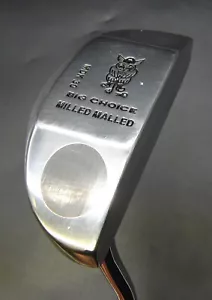 Big Choice Milled Malled MDK 30 Putter Steel Shaft 87cm Length Morris Grip - Picture 1 of 10