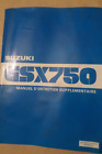 suzuki  gsx750  owner'smanual  manuel d'entretien