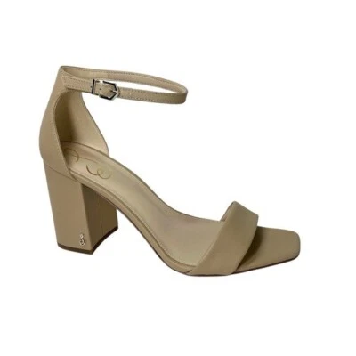 Sam Edelman Daniella Dress Sandals Nude Leather Size 10M - Image 1 of 4