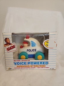 Vintage 1993 Battery Operated Voice Powered Police Car - Picture 1 of 6