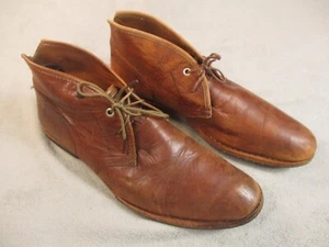 Timberland Boot Co Wodehouse Chukka Leather Boots Men's 11 Cognac Brown - Picture 1 of 12