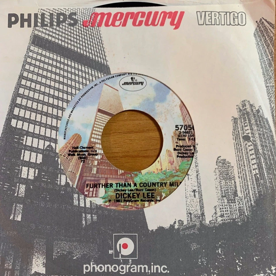 Dickey Lee - I Wonder If I Care As Much // 7" - 1.US-Pressing 1981 - TOP conditi - Bild 1 von 1