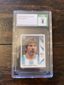 Lionel Messi Panini Germany World Cup 2006 Sticker #185 CSG 8 - Picture 1 of 6