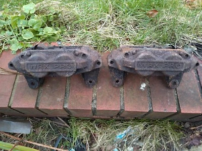 Par de pinzas de freno delanteras de cuatro potes Wrx para Subaru Impreza Wrx 1993-2007 Wrx Pro Foto 1 de 4