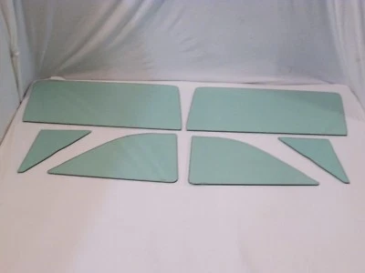 1957 1958 Ford Sunliner Convertible Glass Vent Door Quarter Green Tint - Image 1 of 4