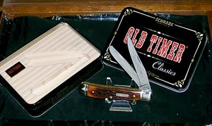 Schrade Bone Trapper Everlastingly Sharp 4-1/8" Closed Perfect Walk & Talk Rare - Picture 1 of 12