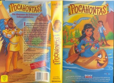 Video "Pocahontas", VHS-Videokassette - Bild 1 von 3