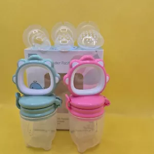 Chupete alimentador de frutas BABY, juguete mordedor para bebé de 2 meses, silicona profesional 1 caja - Imagen 1 de 11