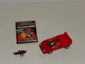 TRANSFORMERS G1 SIDSWIPE COMPLETE DIACLONE TAKARA VERSION VINTAGE ORIGINAL - Picture 1 of 7