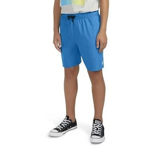 Hurley Blue Athletic Shorts Elastic Hurley Boys Hybrid Short Small (6/7) Waist - Picture 1 of 5