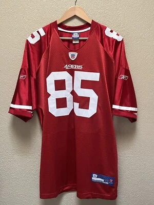 Camiseta masculina San Francisco 49ers Vernon Davis #85 Reebok - Tamanho XL (54) - Imagem 1 de 4