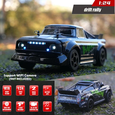 RC Drift Car Racing Cars Full Proportional Gyro Control RWD Support WIFI Camera - Image 1 of 4