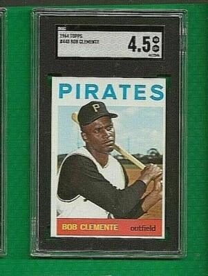 1964 Topps Роберто Клементе Pittsburgh Pirates #440 🚀😳💥 оценка SGC 4,5 - Изображение 1 из 2