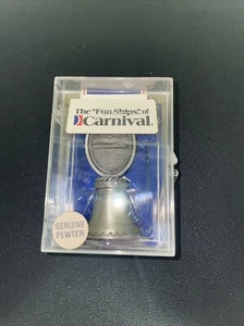 Campana in peltro fantasia nave da crociera carnevale - Foto 1 di 13