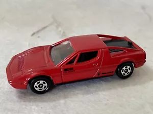 1978 Tomica F45 Maserati Merak SS made in Japan 1/62 scale Red Gloss EVC - Picture 1 of 19