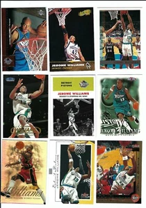 Lotto Upper Deck 1996-97 Jerome Williams RC Detroit Pistons Raptors Georgetown - Foto 1 di 2