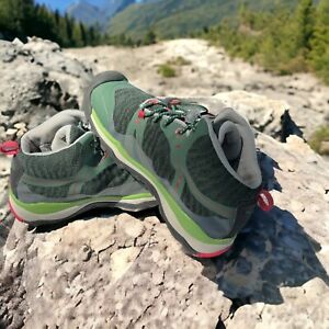 Keen Dry Shoes Unisex Youth US 4 Terradora Green Mid Waterproof Hiking Sneaker