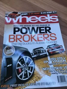 WHEELS Car magazine JUNE 2007 GTS TYPHOON LS3 EVO X GRANGE S5 XKR LS460 EOS CC A - Picture 1 of 3