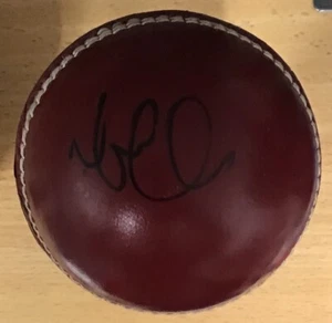 RED CRICKET BALL SIGNED BY MICHAEL CLARKE WILL COME WITH ITS OWN C.O.A - Picture 1 of 1