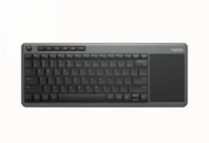 Rapoo K2600 kabellose Multimedia Tastatur mit Touchpad QWERTZ (DE) - Bild 1 von 1