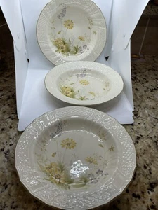 Mikasa Fine Ivory Spring Meadow D1007 - Japan - 9 1/4" Rand Suppenschüsseln 3er Set - Bild 1 von 17