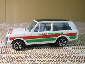 281Z Vintage Burago 4104 Italy Range Rover Team Castrol White Racing 1:43 - Picture 1 of 7