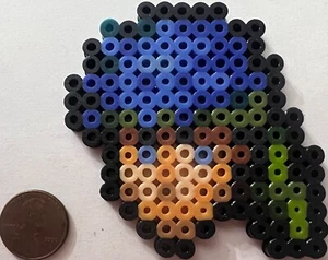 Ike Bead Sprite Perler Artkal Pixel Art Retro Super Smash Bros Fire Emblem - Picture 1 of 1